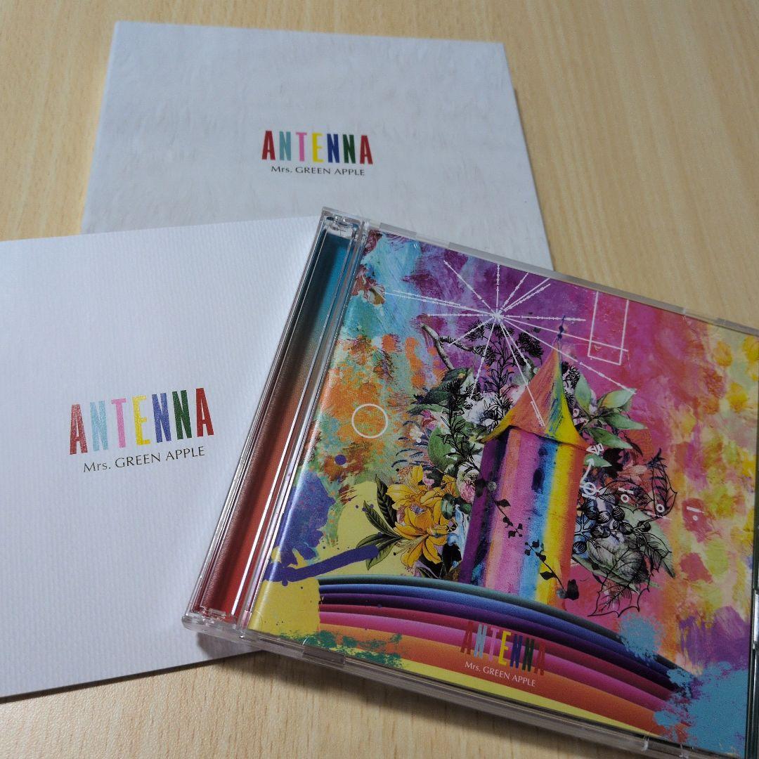 Mrs. GREEN APPLE アルバム「ANTENNA」初回盤 ANTENNA [初回限定盤][CD][+DVD] - Mrs. GREEN APPLE - UNIVERSAL