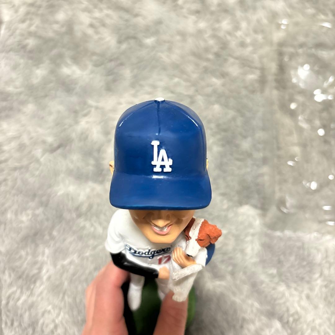 値下げ】大谷翔平 フィギュア ドジャース 17 デコピン バブルヘッド