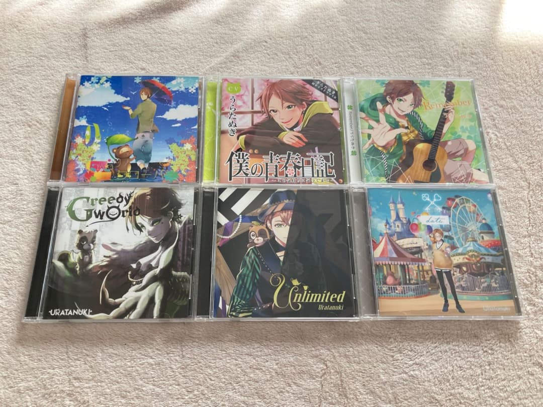 浦島坂田船 うらたぬき ソロアルバム 6点セット pi_320x320_urara.jpg