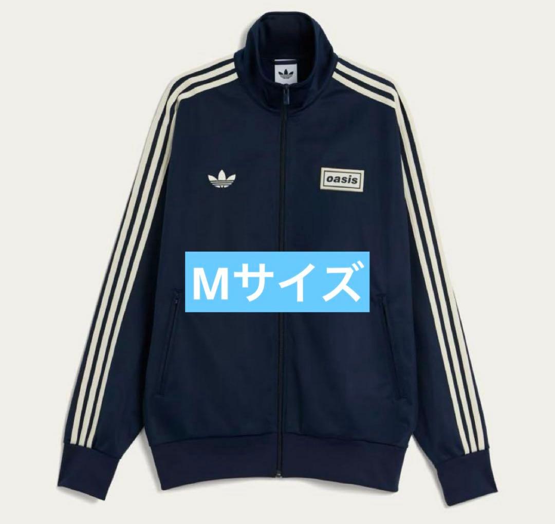 adidas oasis ジャージ Mサイズ ネイビー - メルカリ