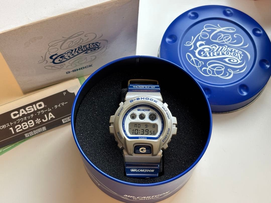 G-SHOCK/コラボ/ミスターカートゥーン/限定/DW-6900/箱付/三つ目