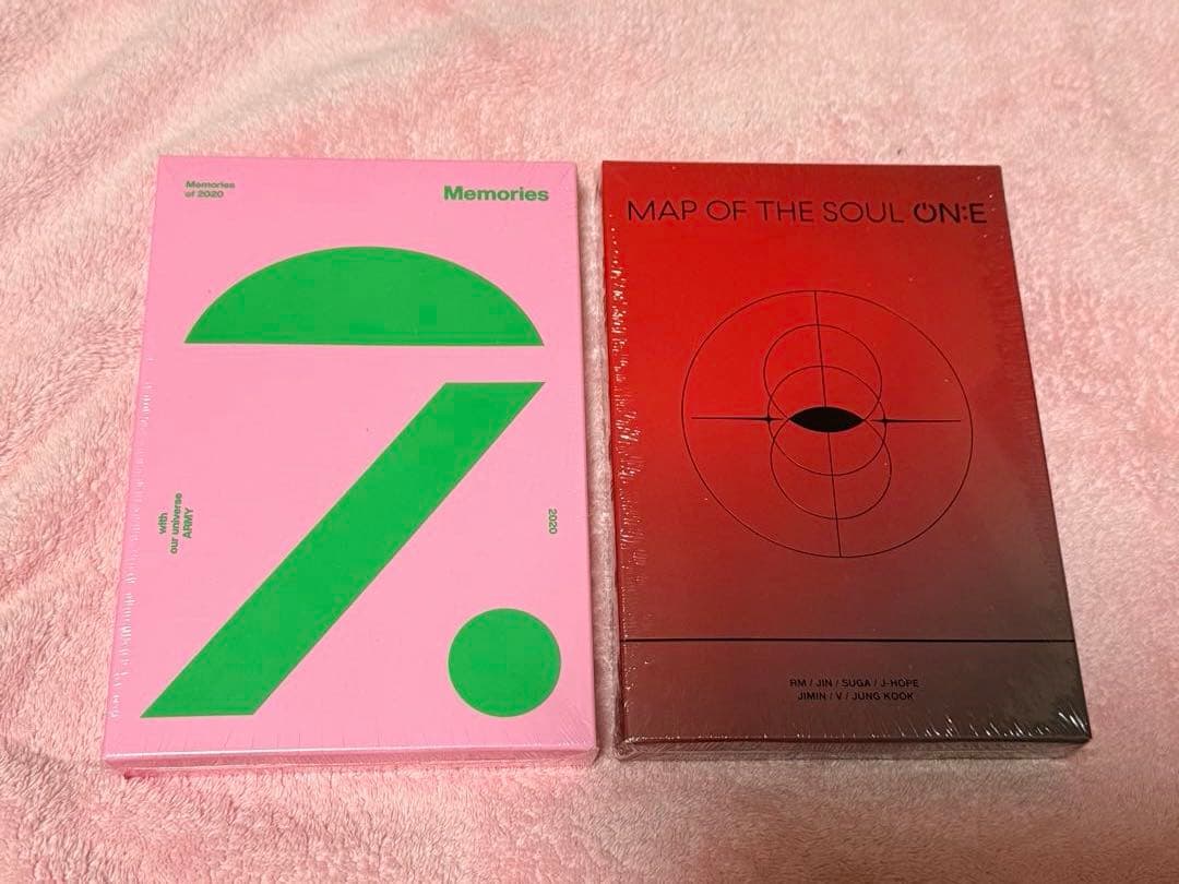 MAP OF THE SOUL ONE & MOMENTUM 2枚セット BTS MAP OF THE SOUL ONE DVD Full Set 3disks Jungkook Photocard