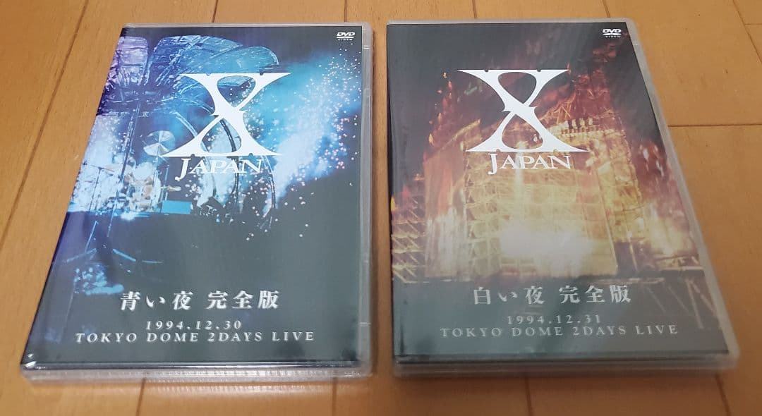 完全新品】X JAPAN/青い夜 白い夜 完全版DVD-BOX(初回限定生産) - メルカリ