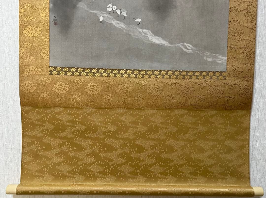 複製／横山大観 ［月に白鷺図］ボストン美術館東洋部創立百周年記念 限定