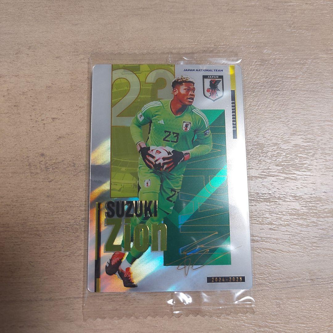 鈴木 ザイオン 23 日本代表 トレーディングカード サイン入り - メルカリ