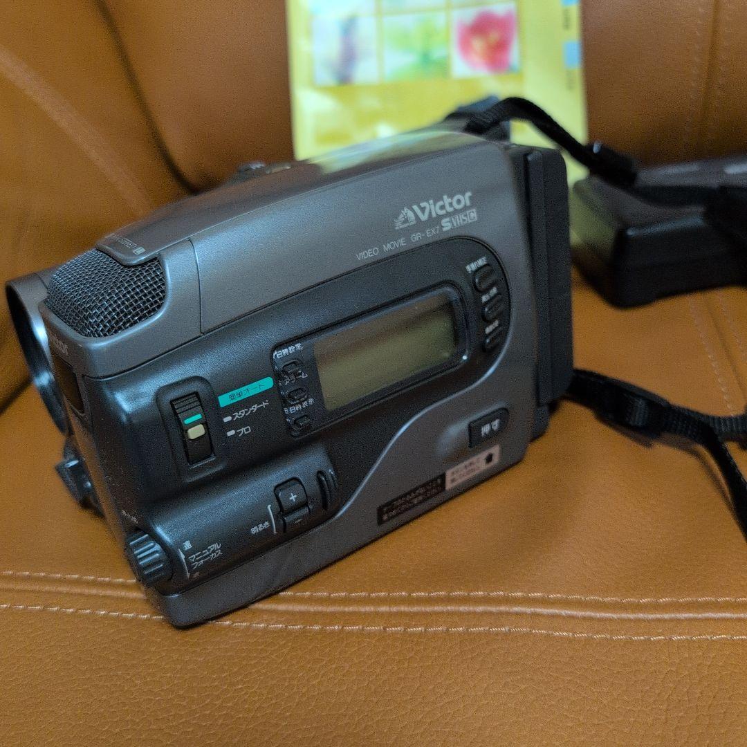 Victor GR-EX7 S-VHS-C ビデオカメラ 本体 レトロ 90年代 - メルカリ