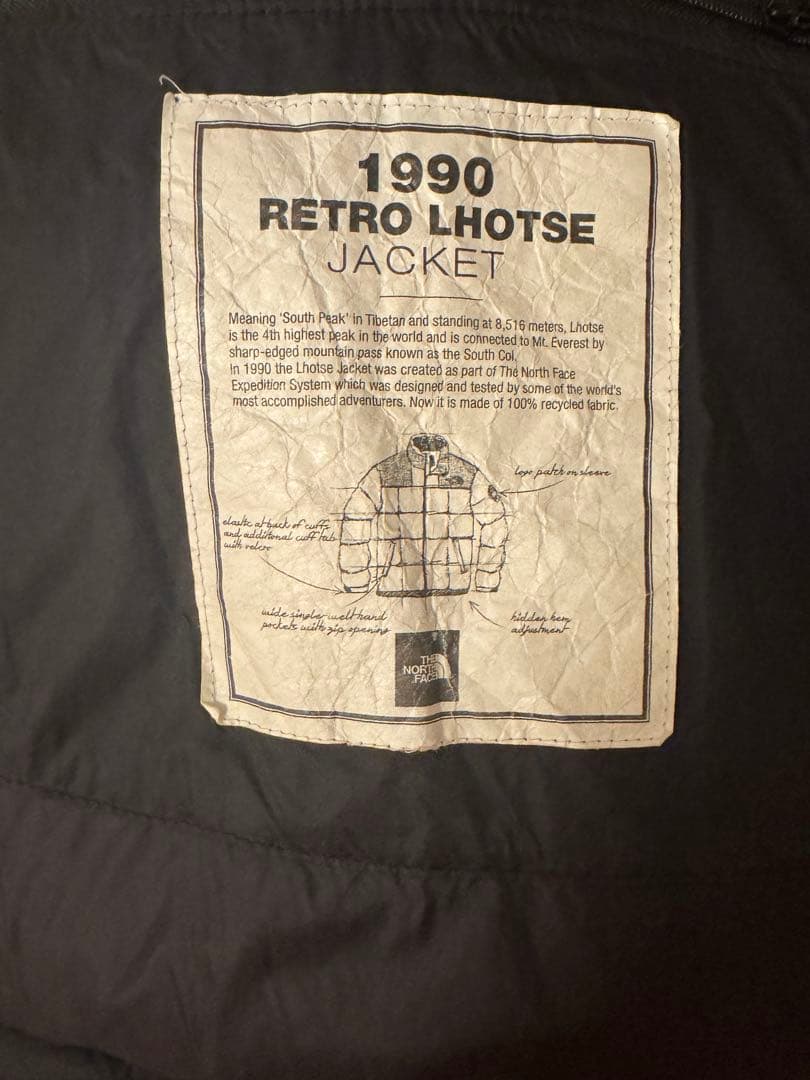 THE NORTH FACE Lhotse 雪山柄 ダウン 100(L) 韓国版 - メルカリ