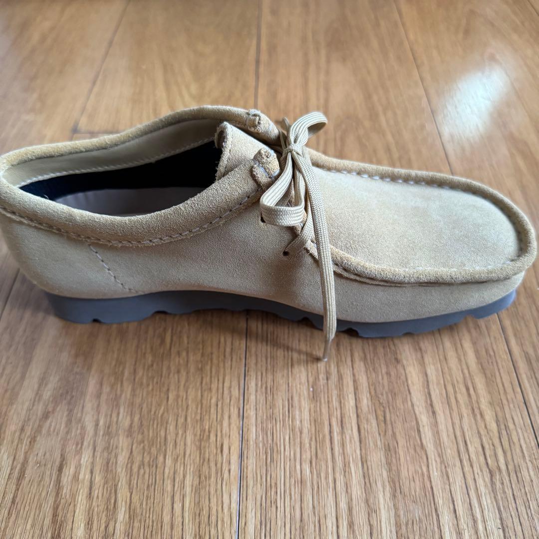 最終値下げ】Clarks ワラビー GORE-TEX モカシン ベージュUK6 - メルカリ