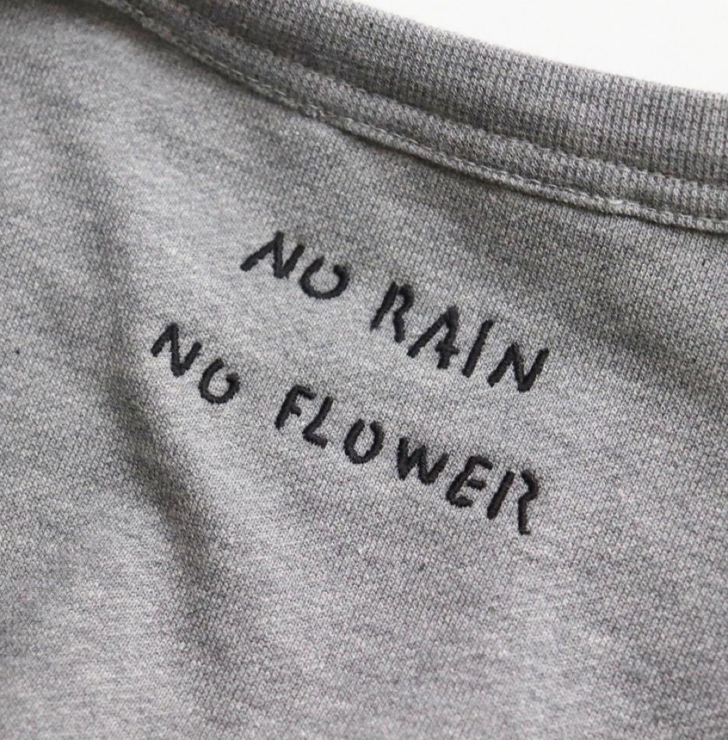 《ラルディーニ》未使用 ロゴ・フラワー刺繍 トレーナー オーバーサイズXS