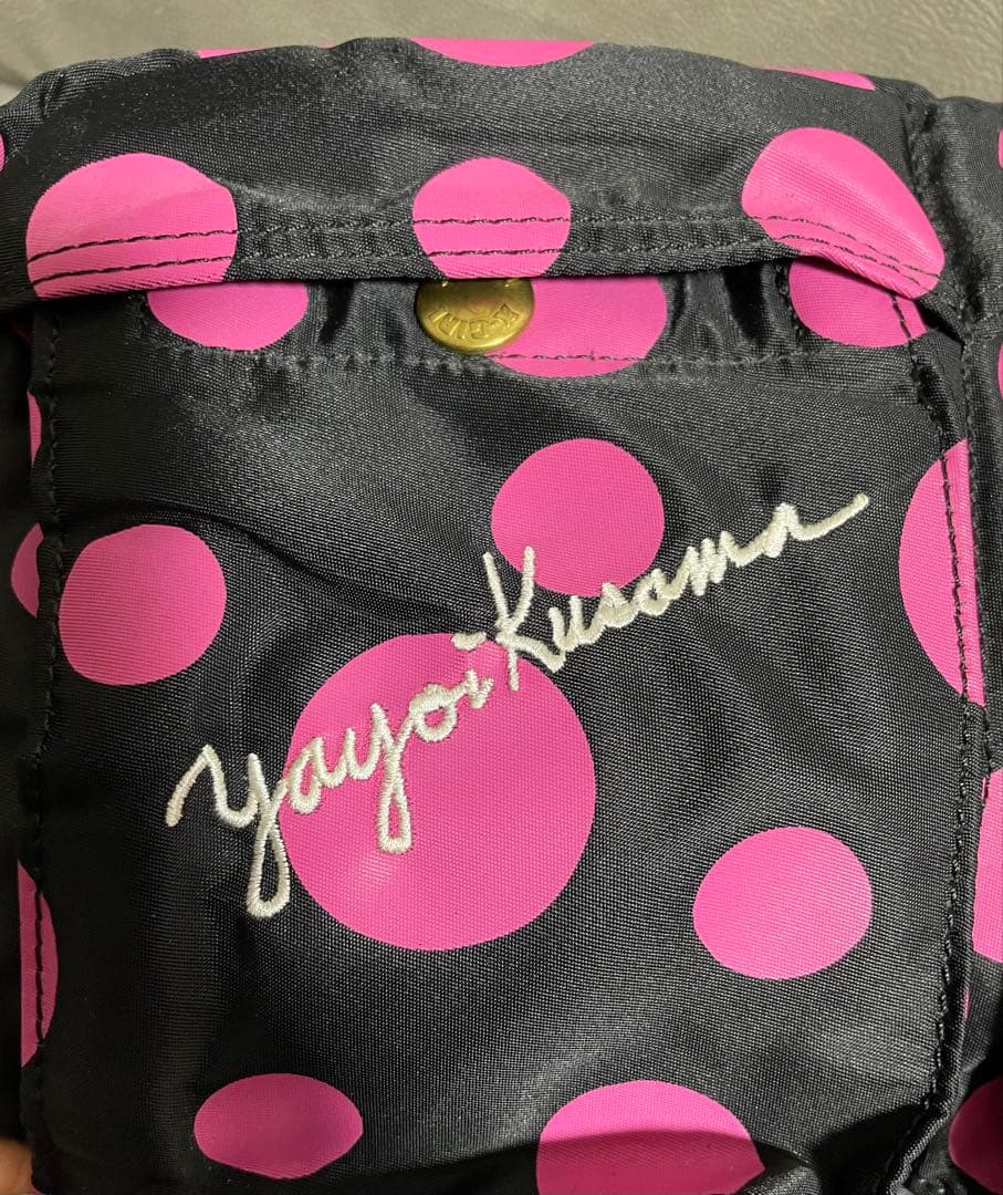 超希少！PORTER X-GIRL 草間彌生 コラボ ボディバッグ ピンクドット