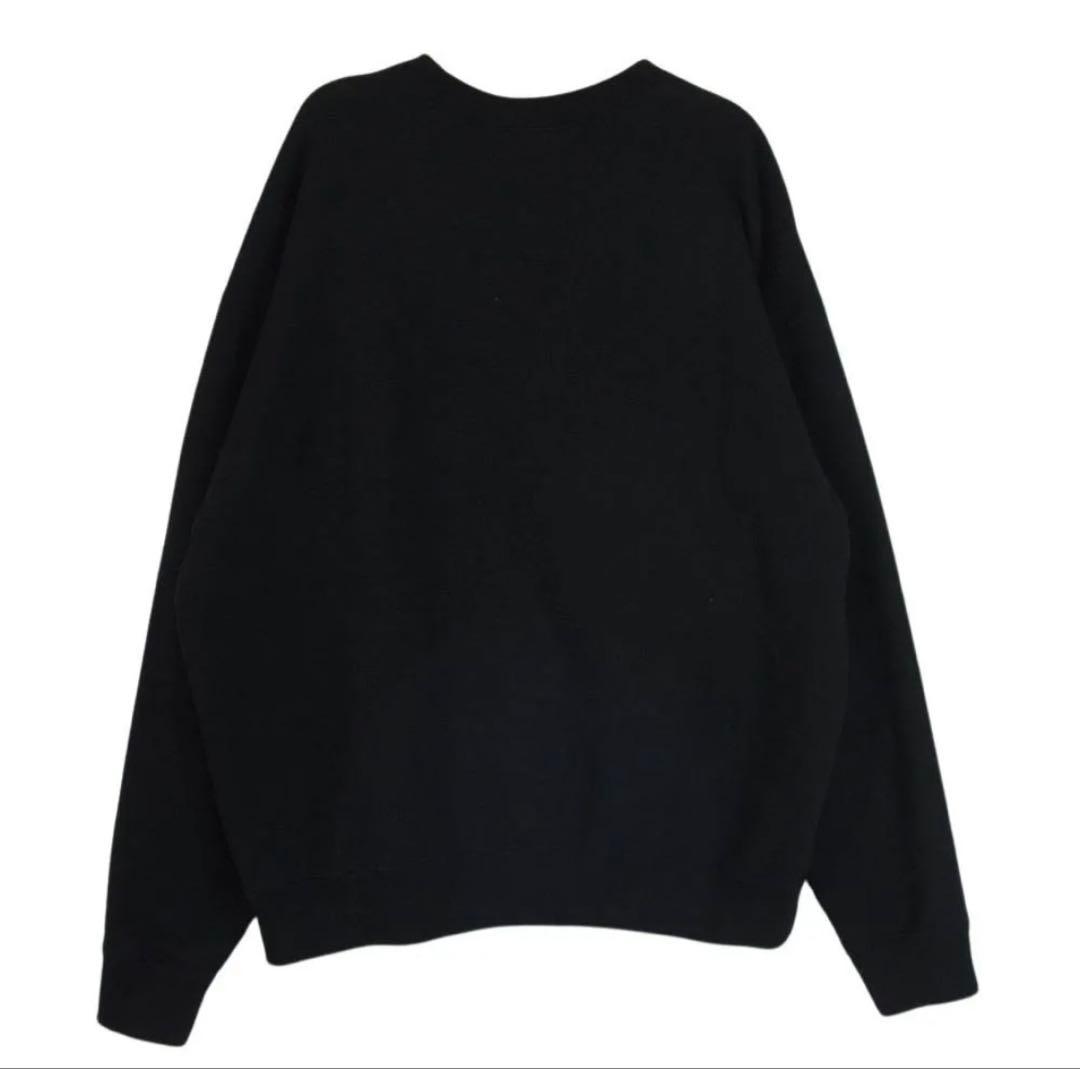 キムタク着 RATS クルーネックスウェット 即完売 新品 XL ブラック