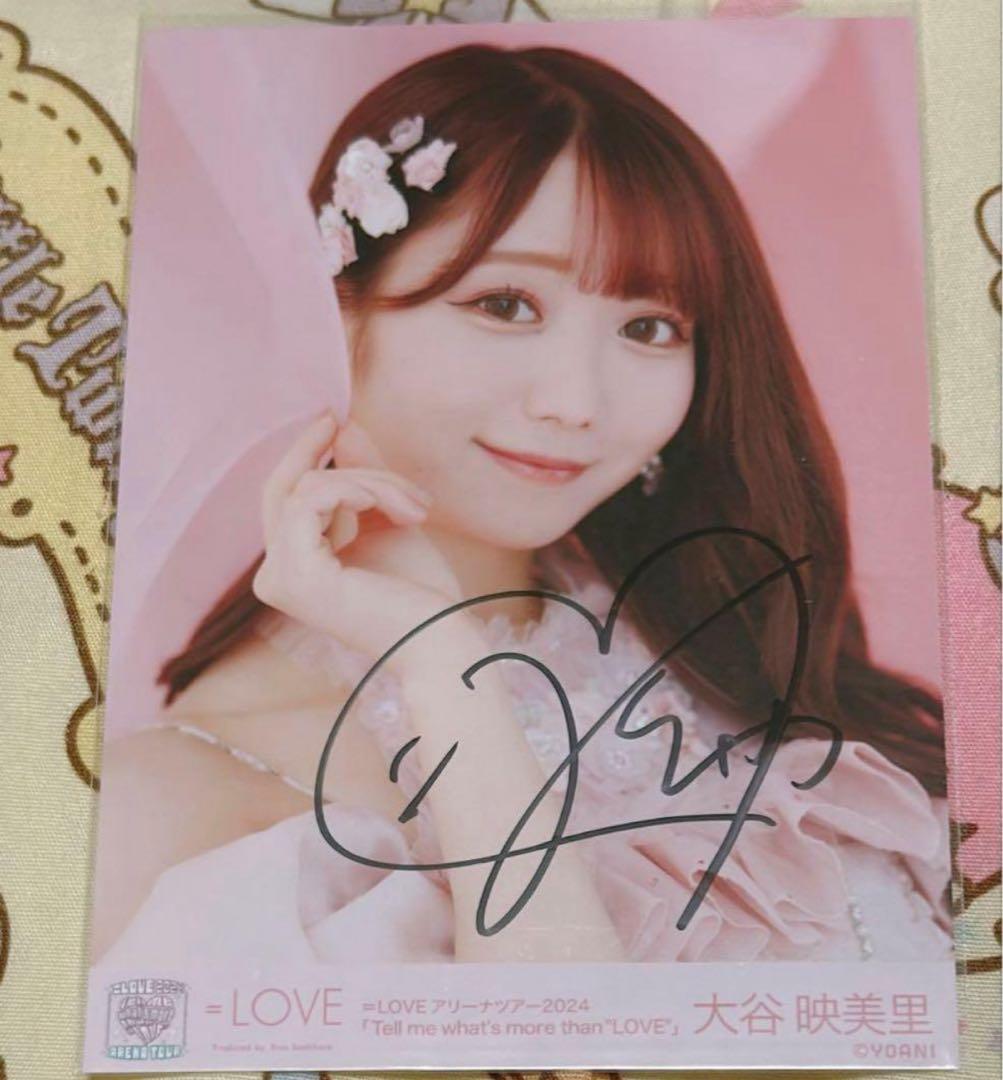 イコラブ 大谷映美里 直筆 生写真 6周年 ピンキー衣装 ヨリ - メルカリ