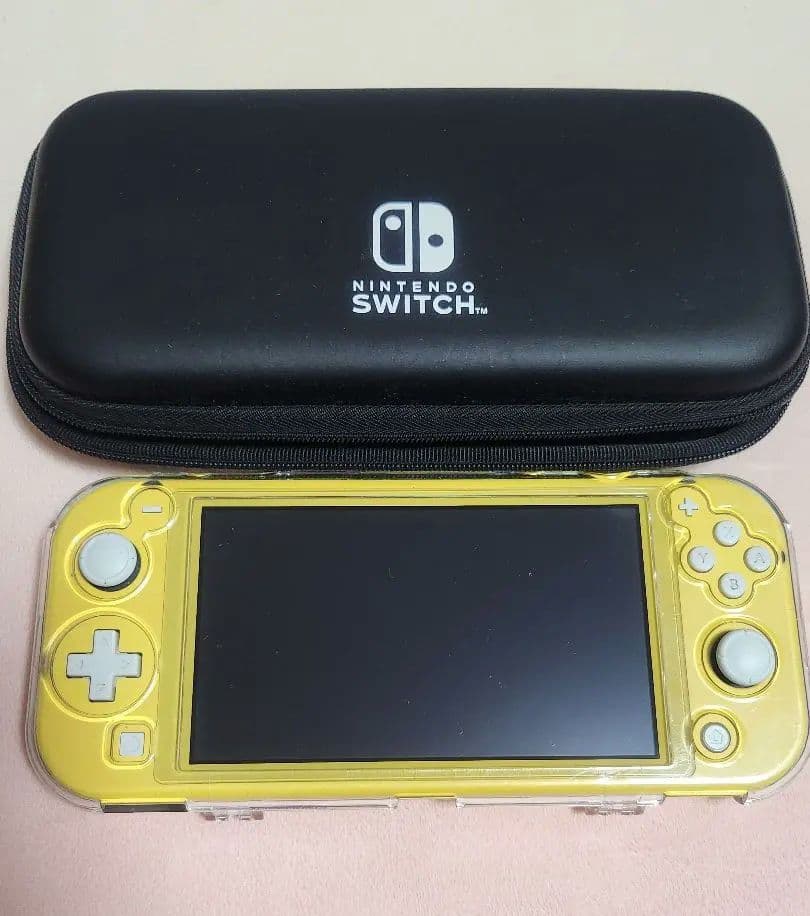 Nintendo Switch Lite イエロー 本体とケース - メルカリ