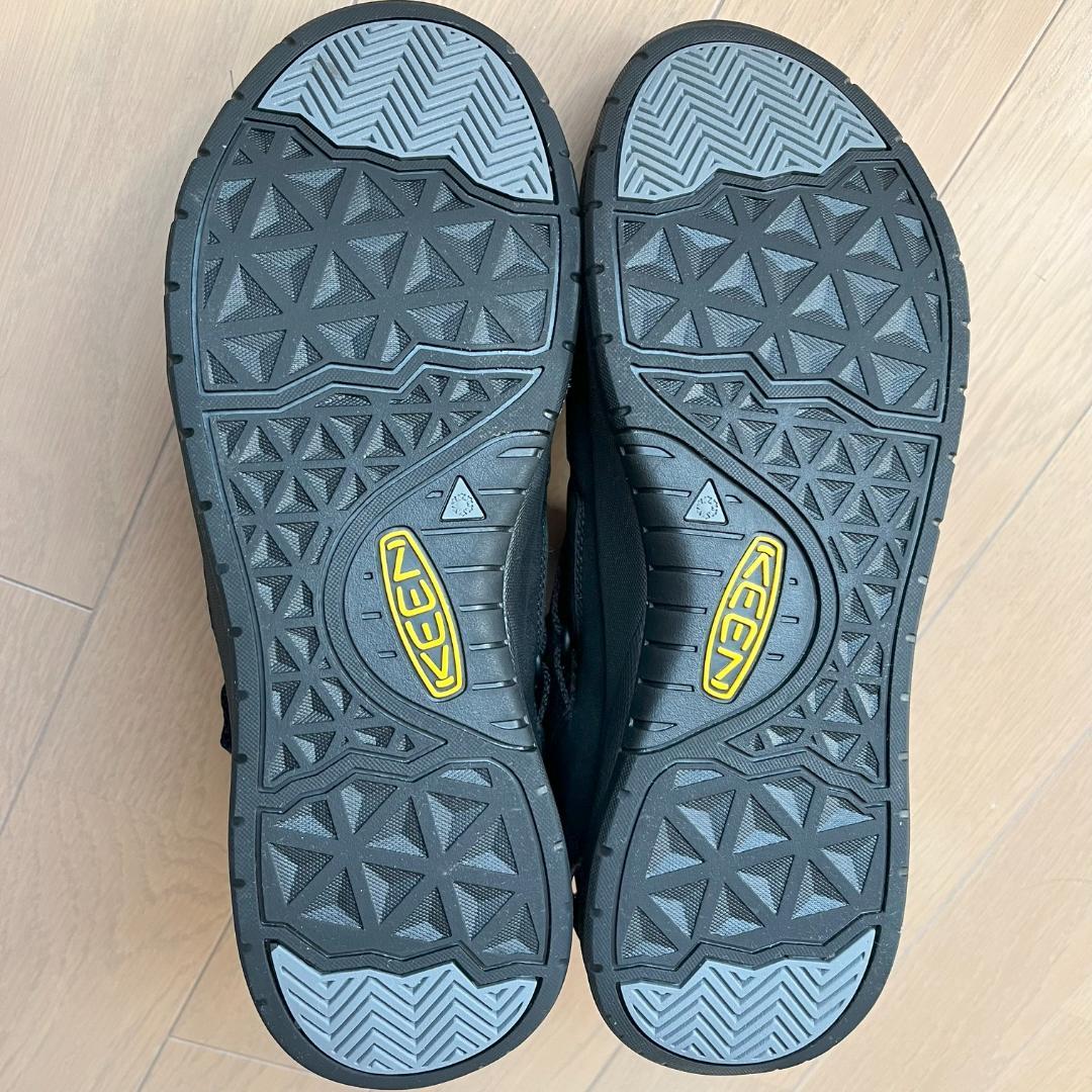 KEEN スノーブーツ ブラック メンズ 27.5cm フットゼラ