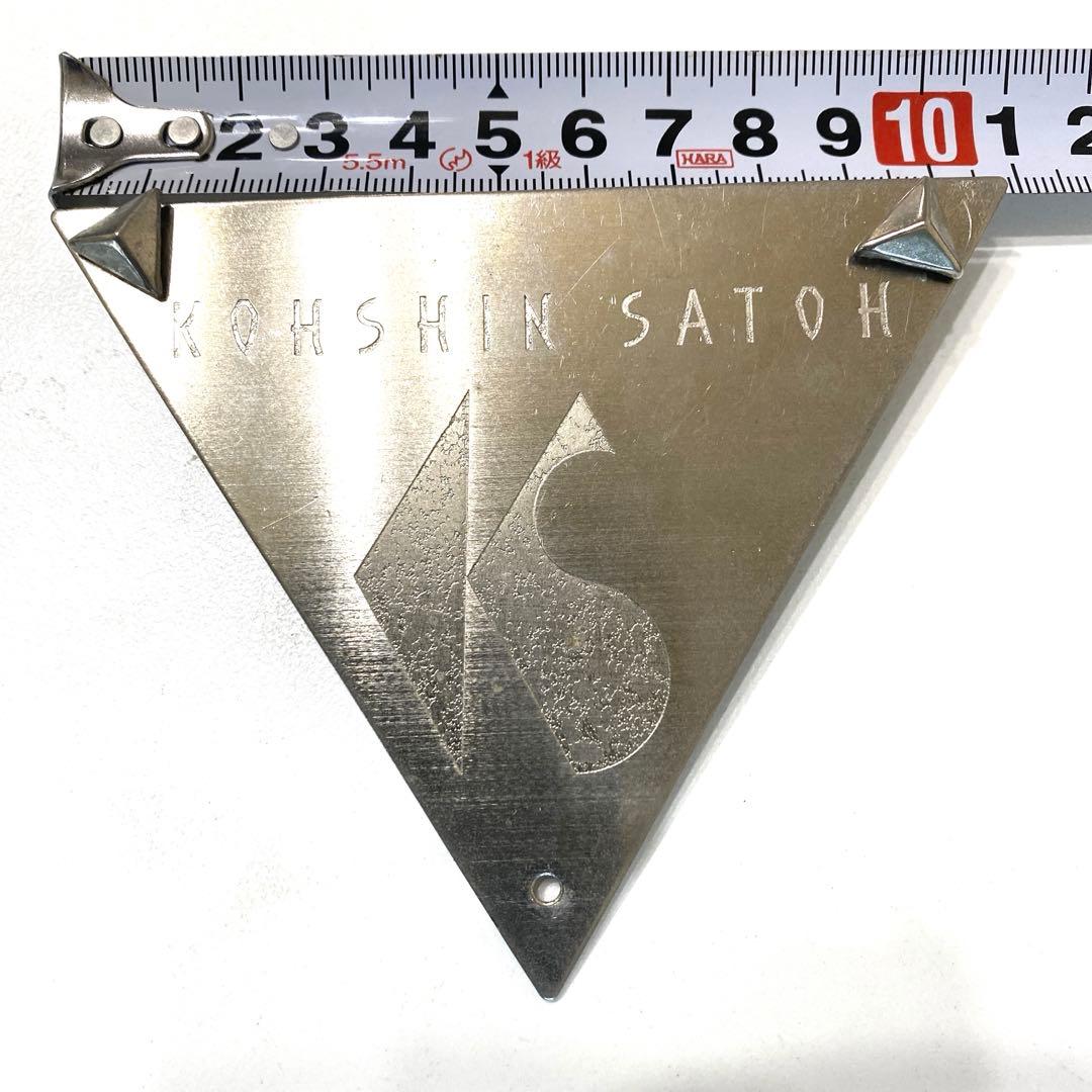 ト*シ様 80s KOHSHIN SATOH アーストンボラージュ メタルエンブ - メルカリ