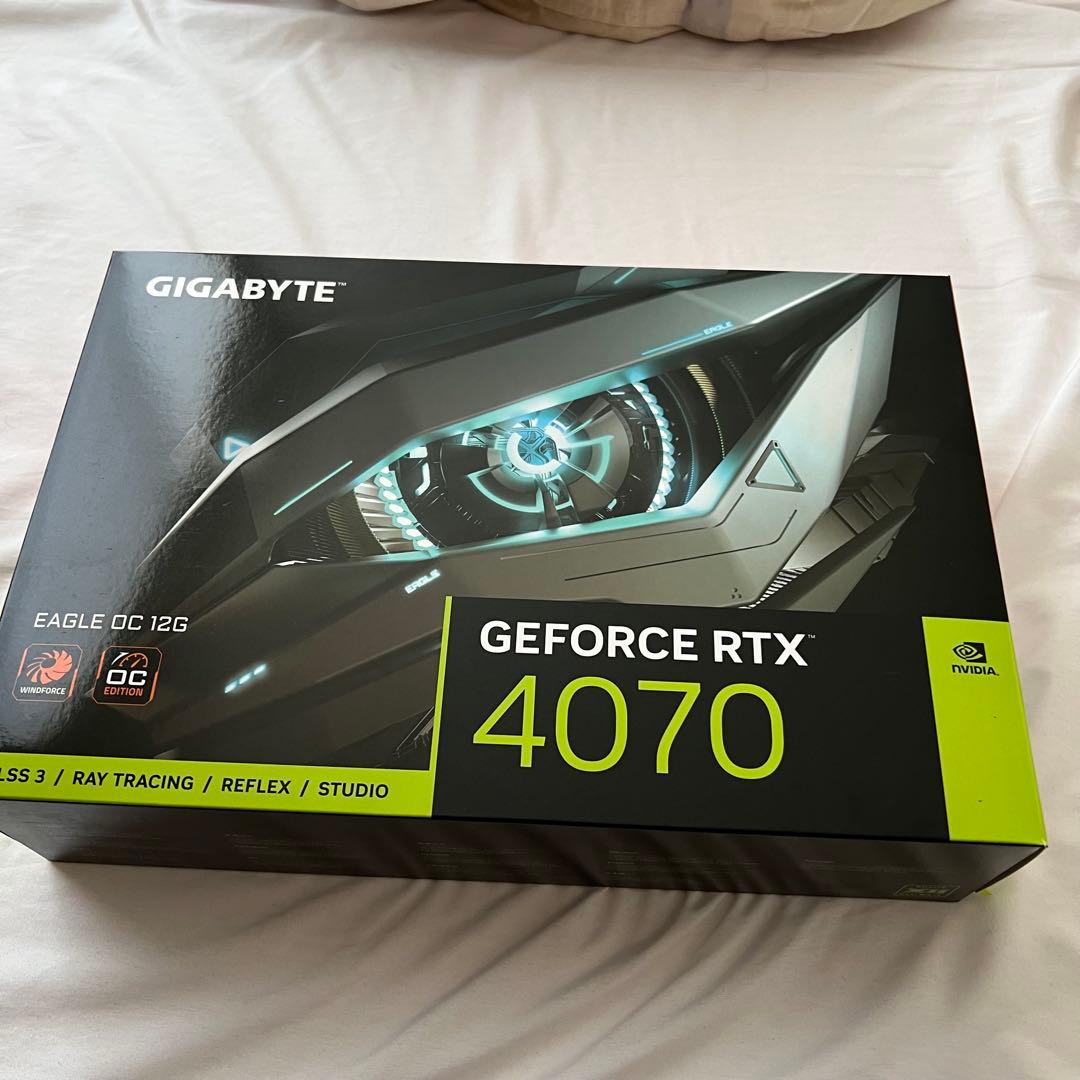 グラフィックボード・グラボ・ビデオカード GIGABYTE GEFORCE RTX 4070 EAGLE OC Amazon.com: Gigabyte GeForce RTX 4070 Eagle OC 12G Graphics Card