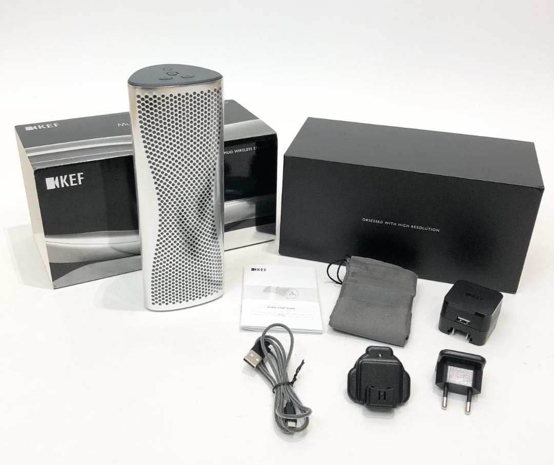 【美品・箱付】 KEF MUO WIRELESS SPEAKER KEF Muo | Portable Bluetooth Speaker | KEF Canada
