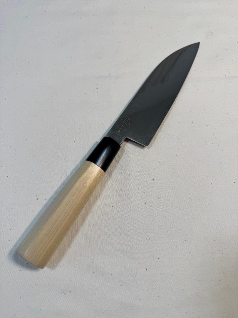 文化包丁 備前長船 「刀工祐定」日本刀包丁 刃渡り18CM - メルカリ