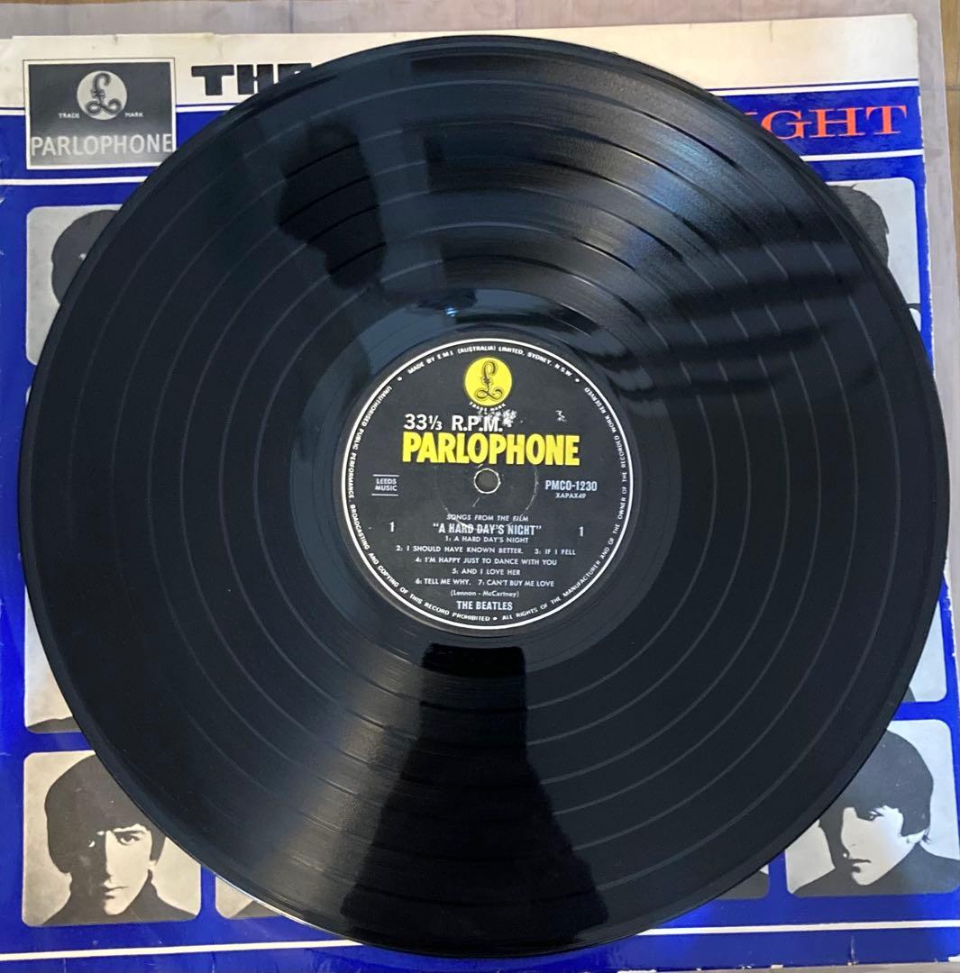 稀少オーストラリアオリジナルハードデイズナイトBeatlesビートルズ