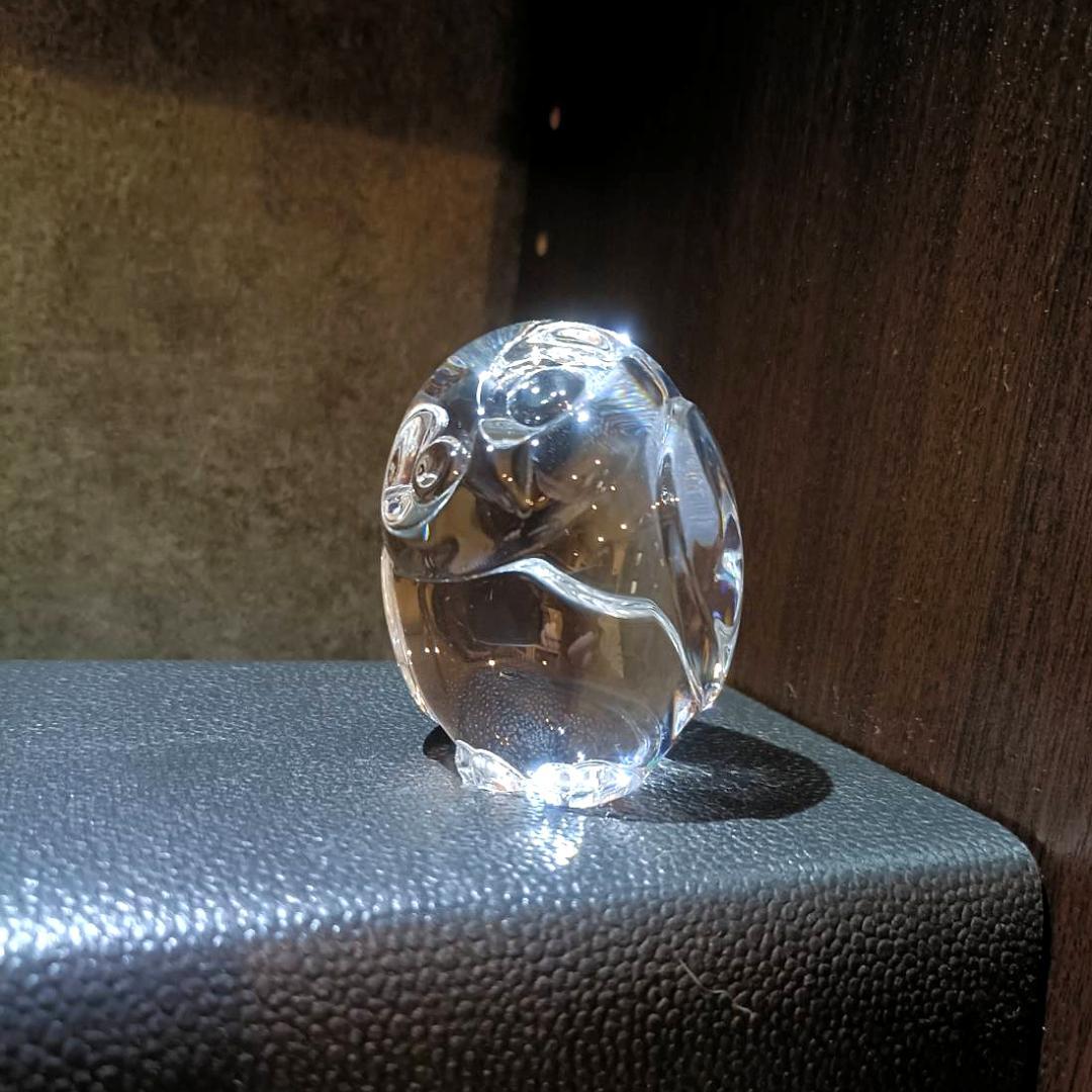 スチューベングラス【Steuben Galss】幸運の三羽セット - メルカリ