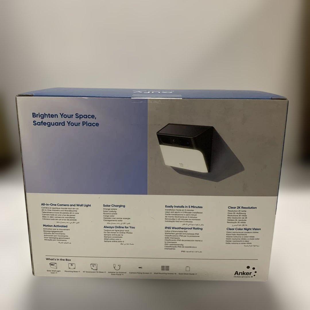 eufy Security Solar Wall Light Cam S120 - メルカリ