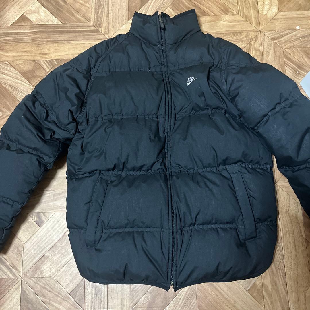 90s NIKE ナイキ リバーシブル ダウンジャケット ダブルフェイ - メルカリ