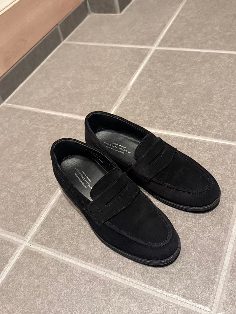 黒 スエード ローファー メンズ ユナイテッドアローズ - メルカリ