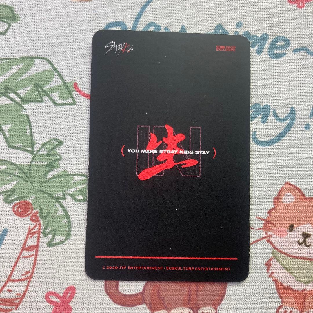 StrayKids バンチャン subk shop in生 特典 トレカ スキズ - メルカリ