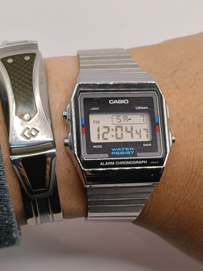 希少・当時物】CASIO A156W 豆電球ライト 稼働品 ヴィンテージ - メルカリ