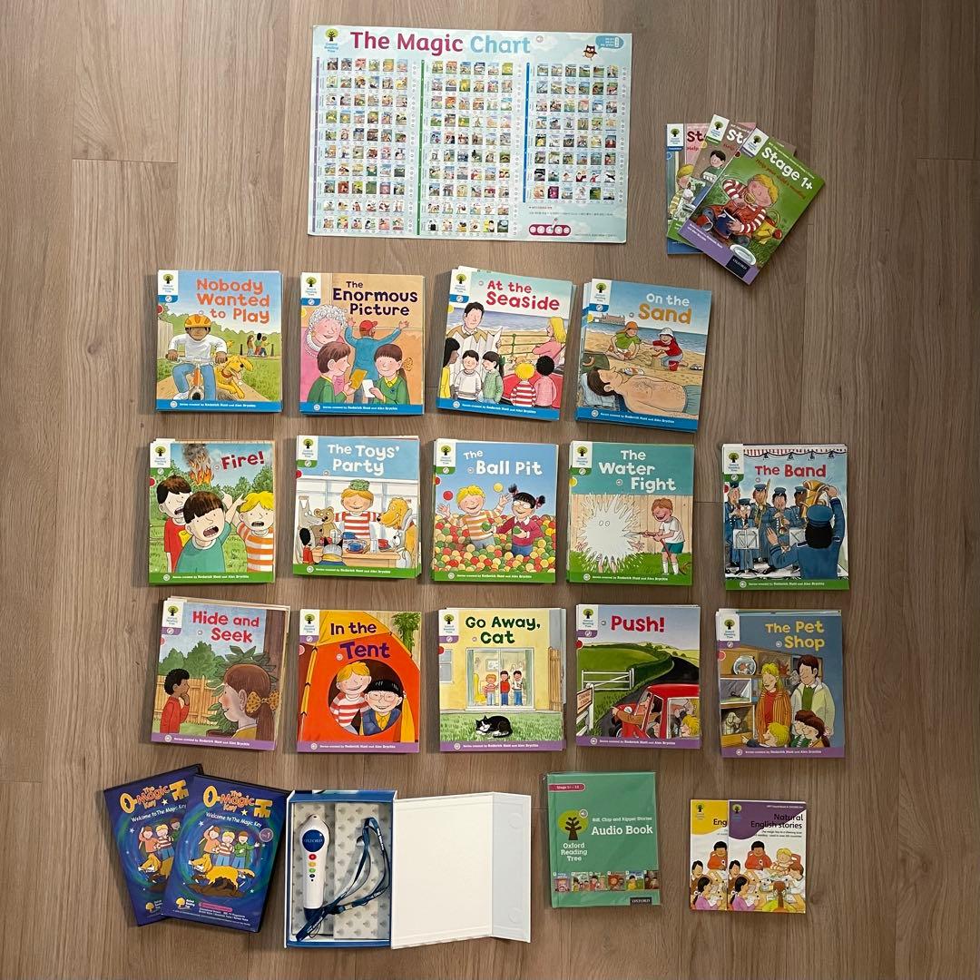 ORT韓国公式 1+〜3セット音声ペン付Oxford Reading Tree Oxford Reading Tree NEW ORT Level 1+∼3 (Workbook not included