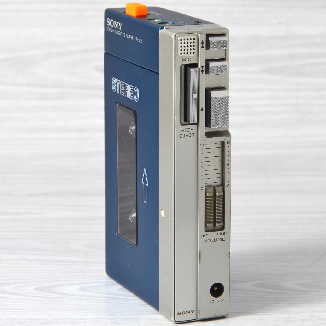 SONY 初代WALKMAN TPS-L2 初期型 カセットウォークマン 整備済 - メルカリ