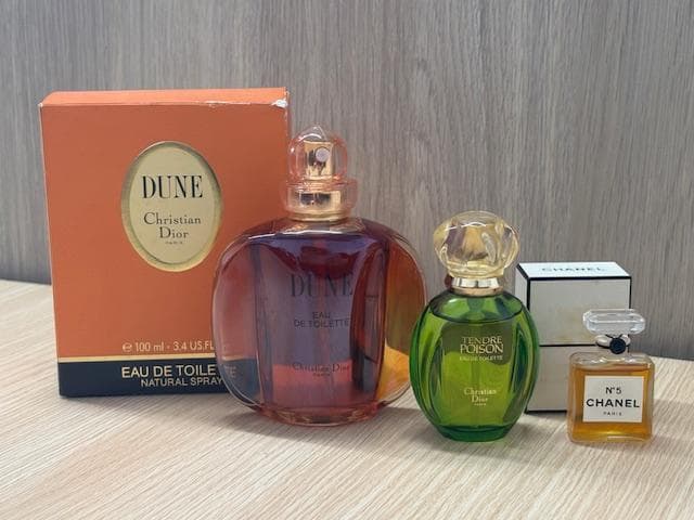 【残量多め！】Christian Dior DUNE/POISON 香水セット 残量多め！】Christian Dior DUNE/POISON 香水セット 残量多め