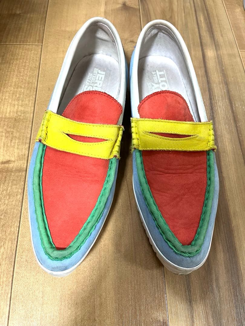 adidas JEREMY SCOTTシリーズ マルチカラーペニーローファー - メルカリ