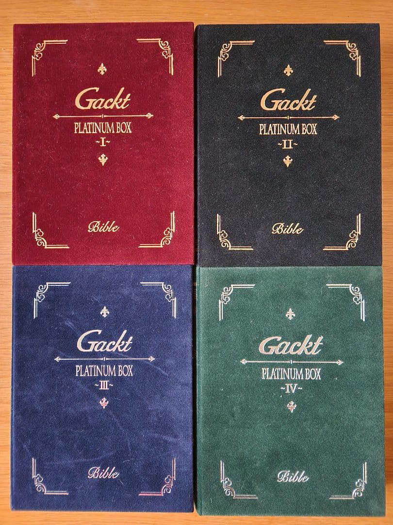 GACKT PLATINAM BOX Ⅰ～Ⅶ - メルカリ