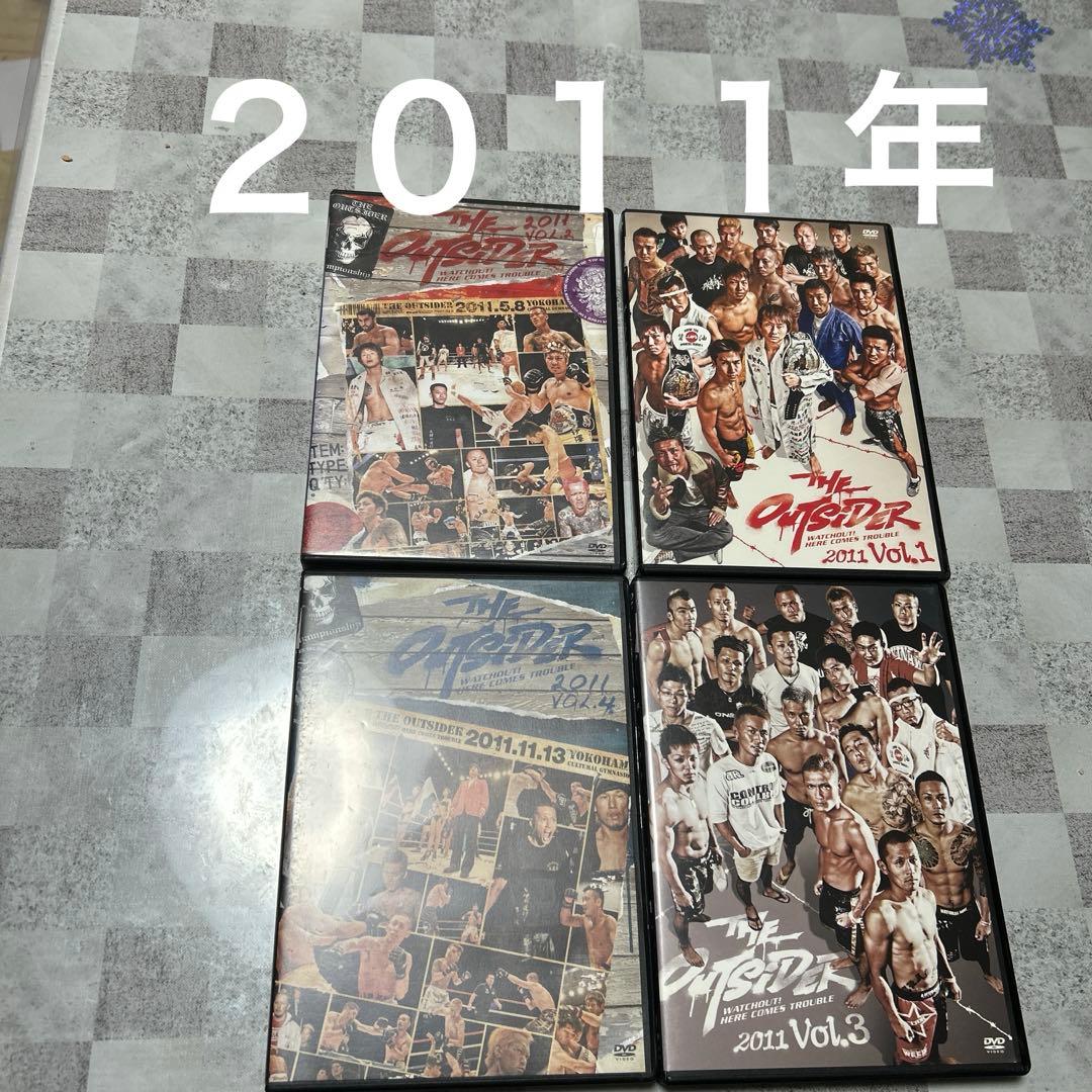 DVD25本セット　ジ・アウトサイダー 2008年〜2012年+不揃い3本