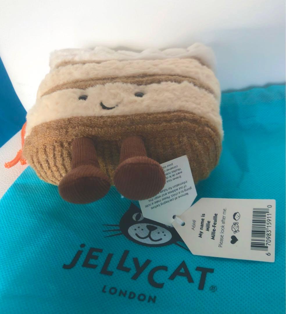 jellycat ジェリーキャット ミルフィーユ ぬいぐるみ デザート ケーキ