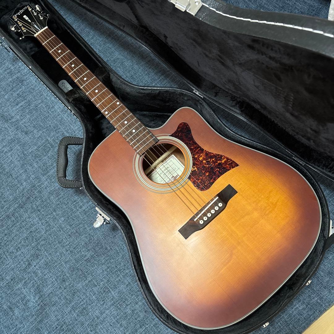 エピフォン Masterbuilt DR-400MCE エレアコ HC付 Epiphone Masterbilt DR-400MCE -VS | Red Guitars Online Store