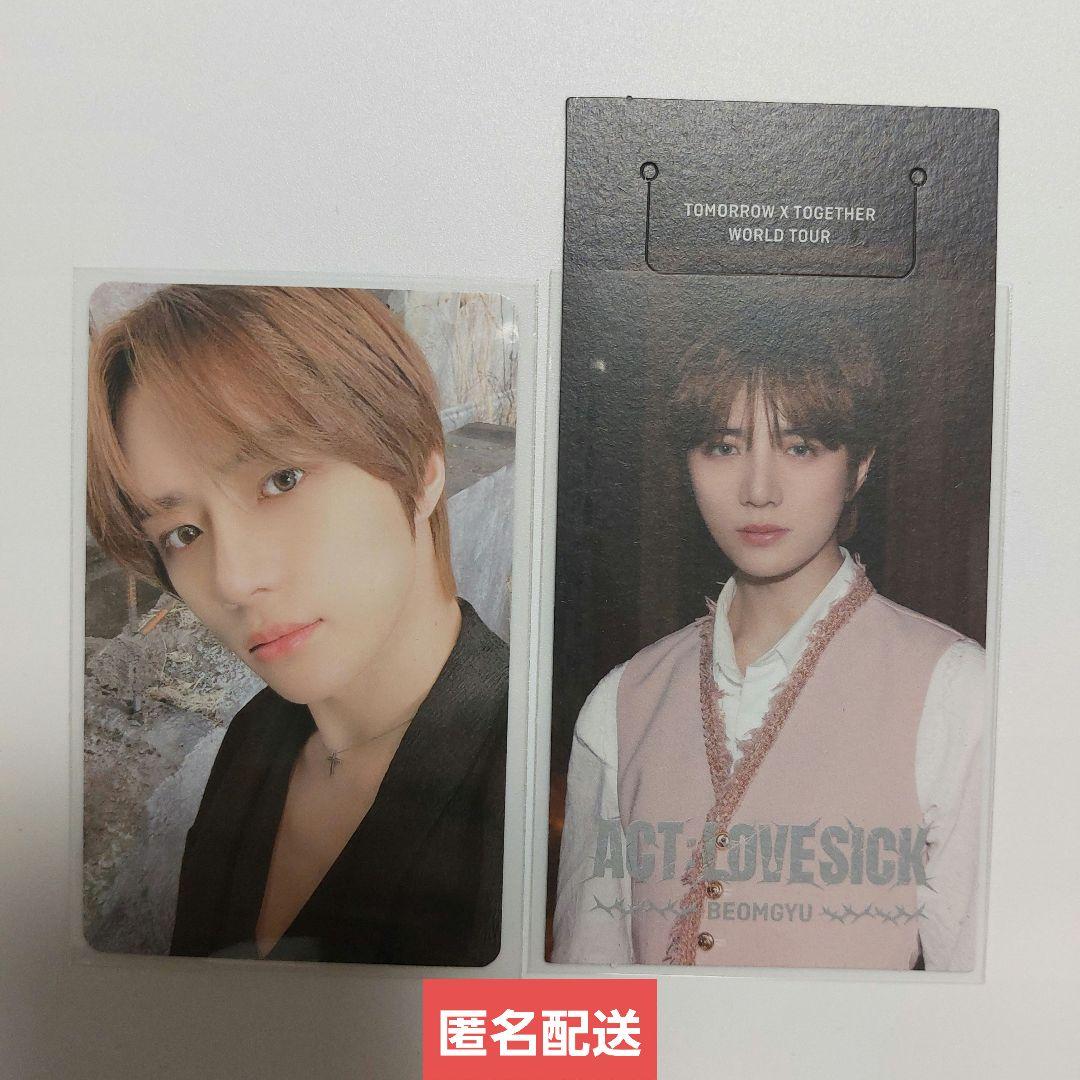 匿名配送】TXT テヒョン ACT: LOVE SICK トレカ ブックマーク - メルカリ