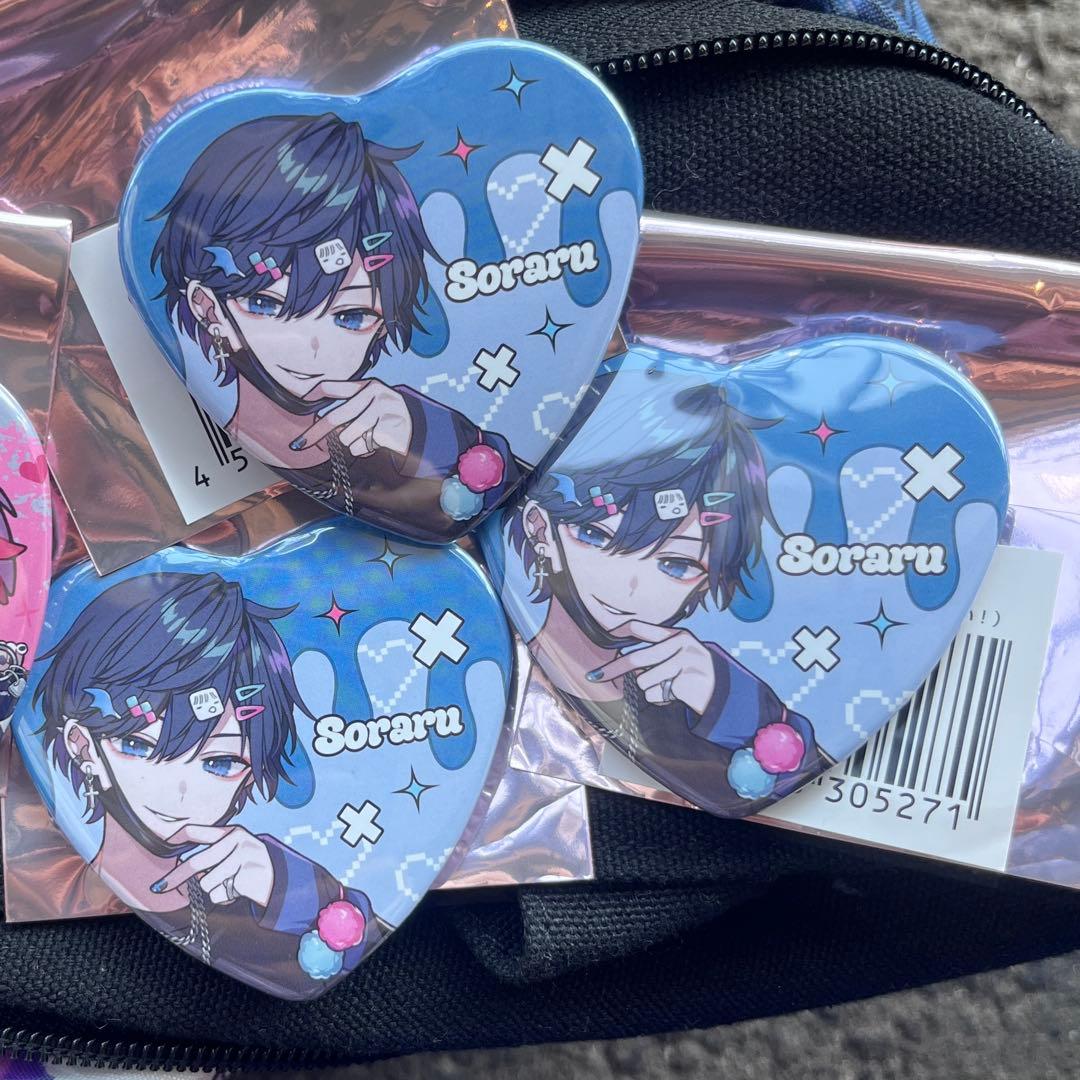 そらまふうらさか そまうさ そらる メイン 等身 缶バッジ - メルカリ