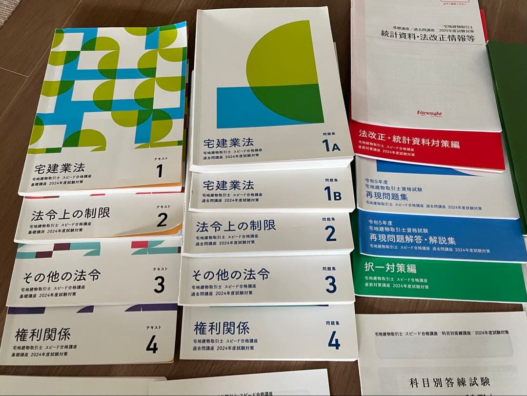 宅地建物取引士 フォーサイト 2024年度 値下げしました - メルカリ