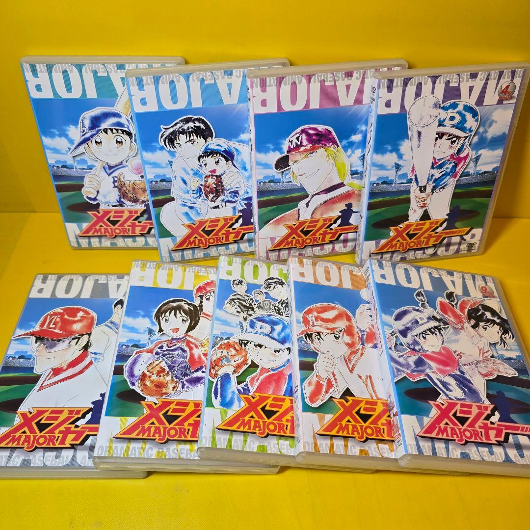 新品ケース交換済み　メジャー1期～6期+セカンド+劇場版　DVD全74巻セット