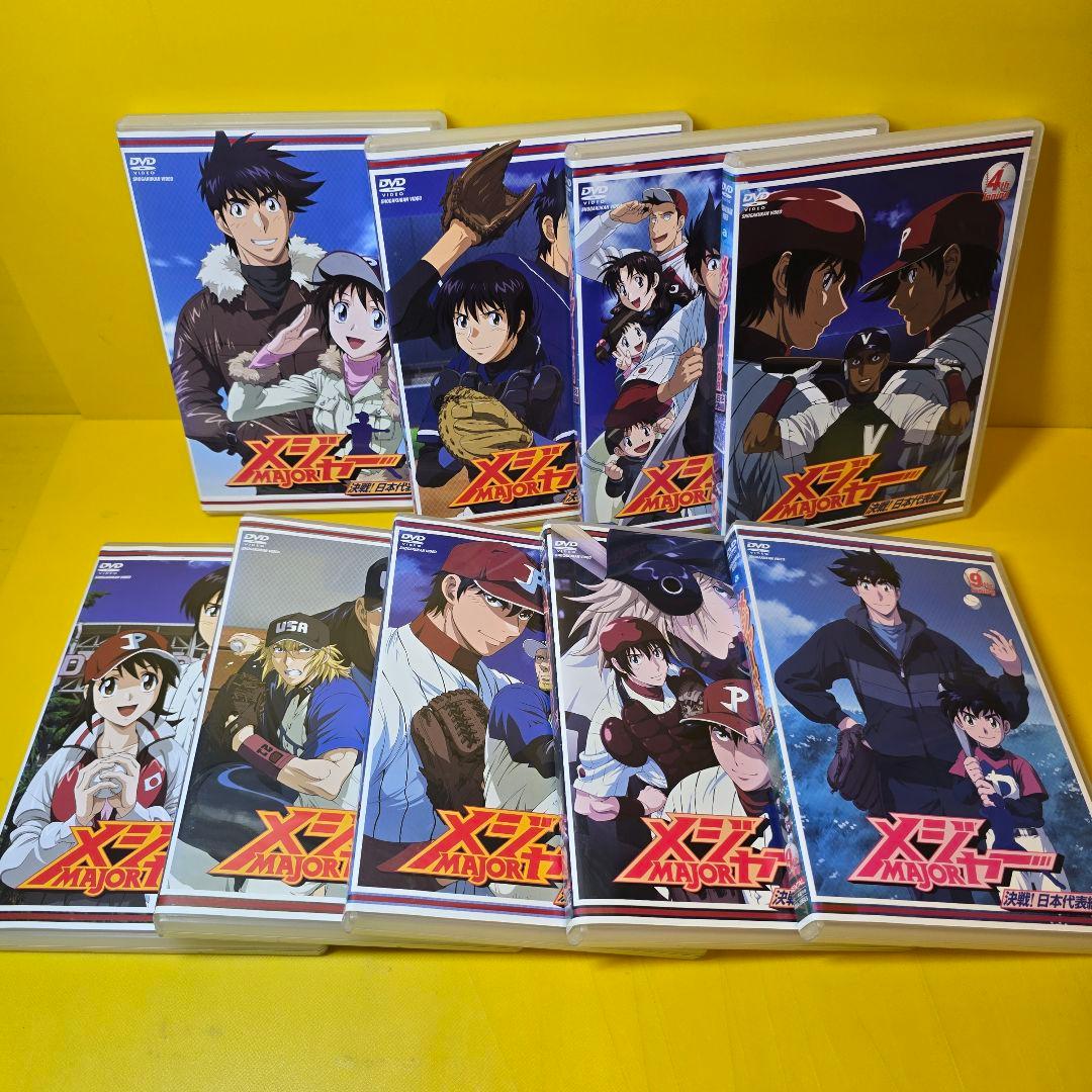 新品ケース交換済み　メジャー1期～6期+セカンド+劇場版　DVD全74巻セット