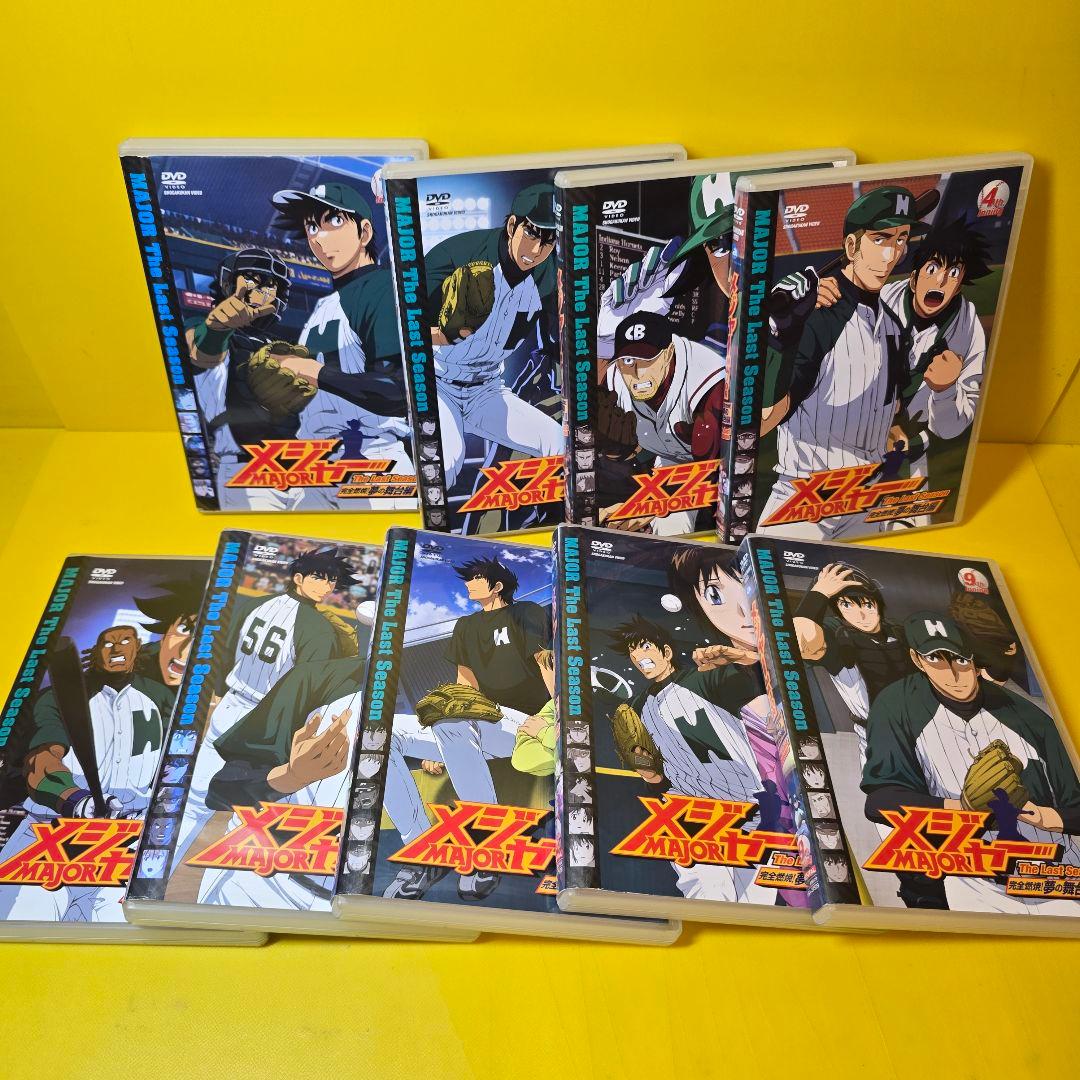 新品ケース交換済み　メジャー1期～6期+セカンド+劇場版　DVD全74巻セット
