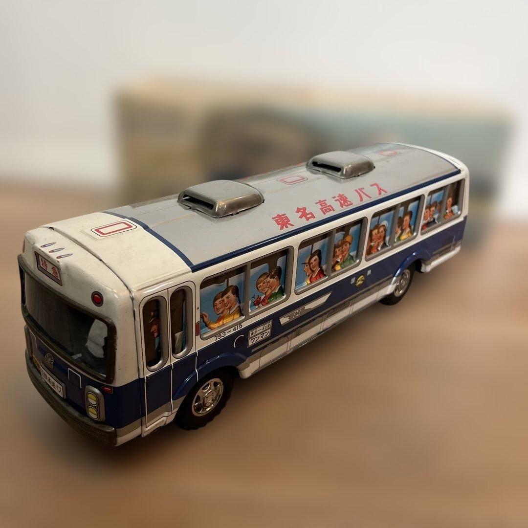 DAIYA ブリキのおもちゃ 東名高速バス