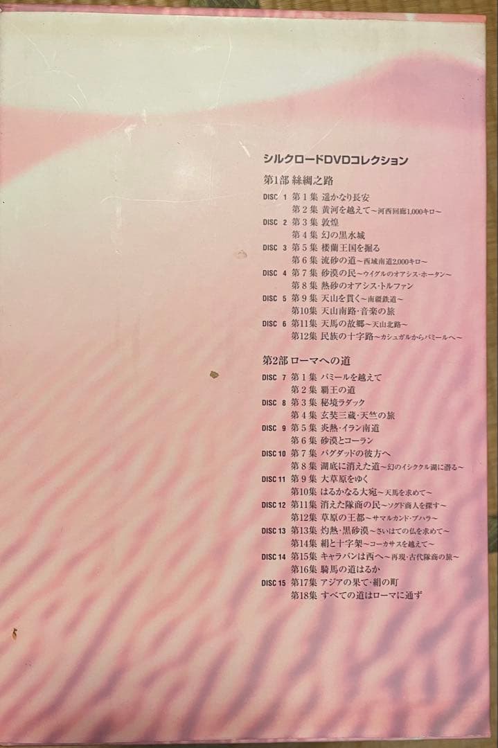 【匿名発送】THE SILK ROAD シルクロード DVD コレクションBOX