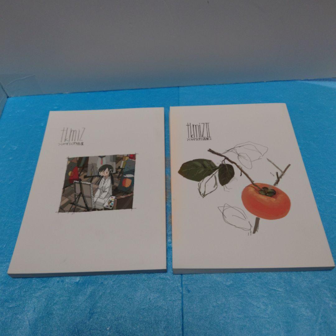 つくみず らくがき画集 tkmiz ＆ tkmizⅡ イラスト集 中古品 - メルカリ