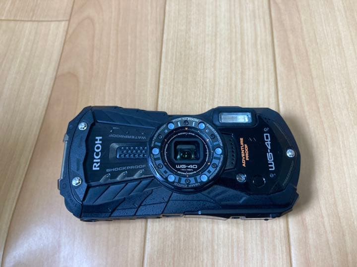 【防塵/防水/耐衝撃】RICOH WG-40 WG-40 コンパクトデジタルカメラ イエロー [防水+防塵+耐衝撃] RICOH