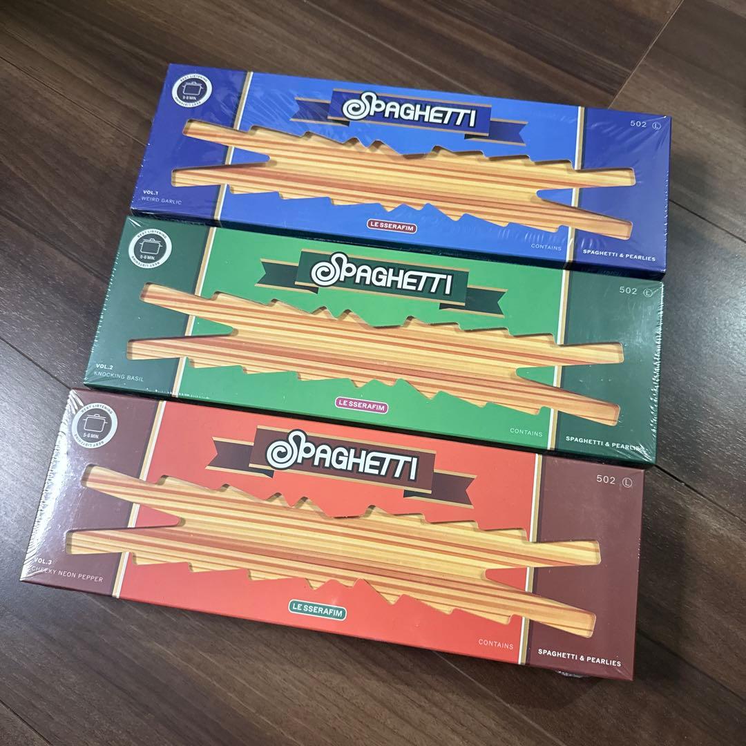 LE SERSAFIM SPAGHETTI Vol.1～3 3形態セット - メルカリ