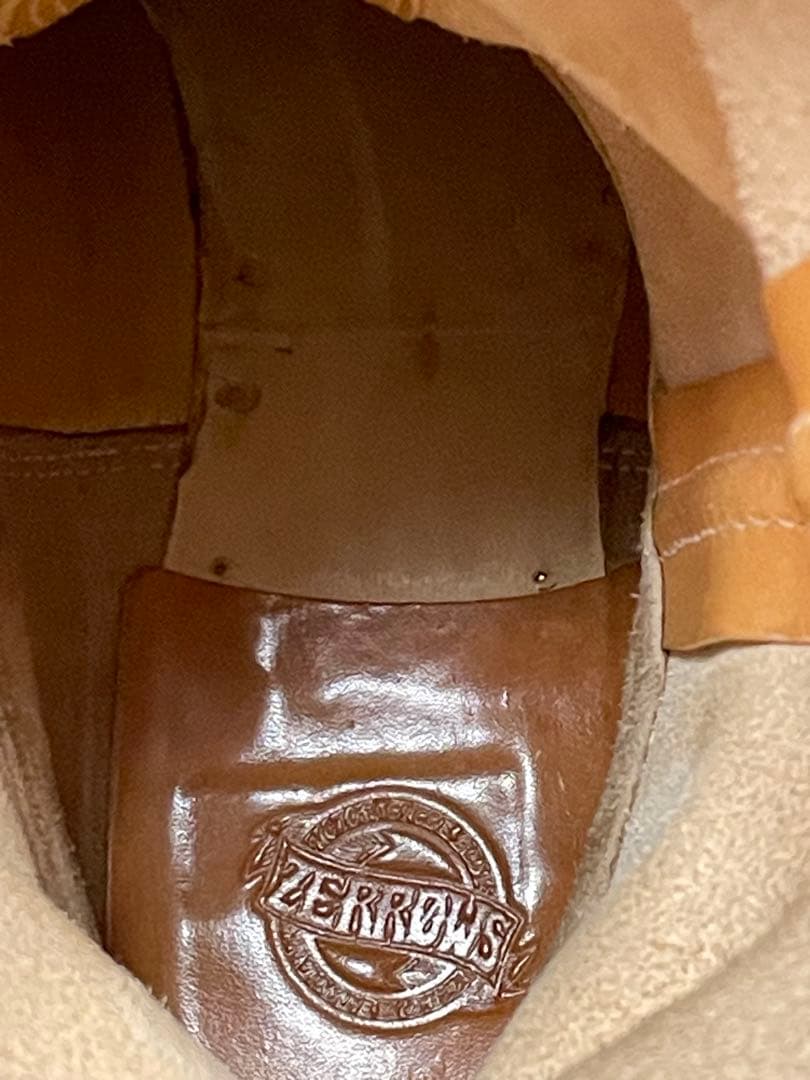 ぜローズ ウエスタンペコス ウエスコ 8.5EE エンジニア ホワイツ