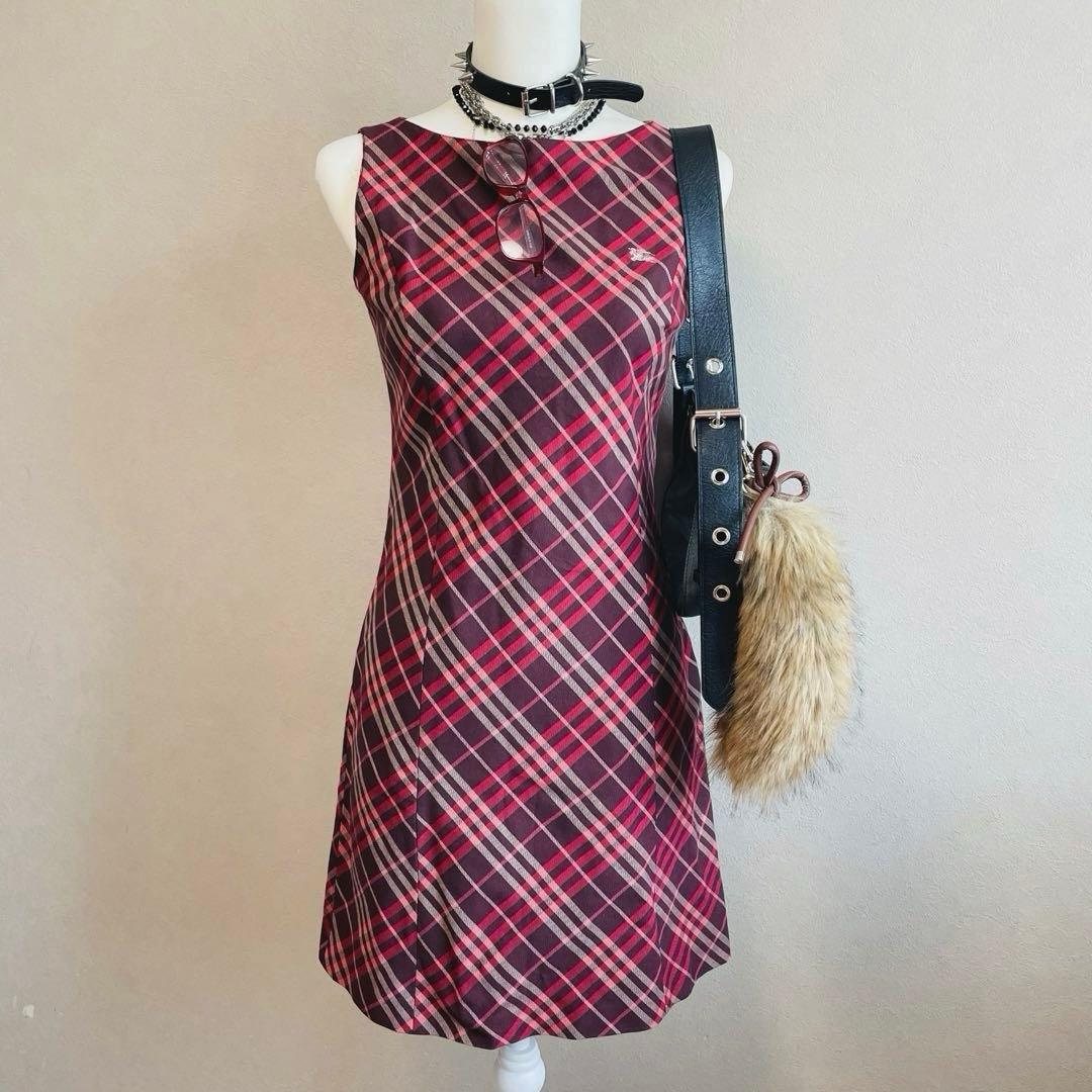 Burberry 36ノバチェック ワンピース 平成 NANA y2k BURBERRY